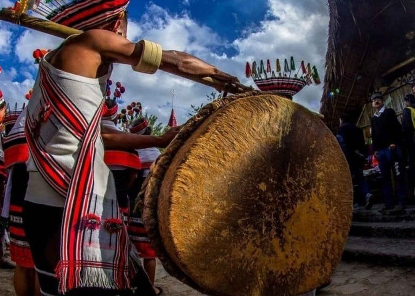 Performers at the Hornbill Festival in Nagaland